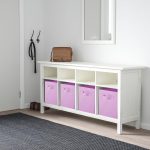 FDDAI 2-Pack Collapsible Fabric Storage Cubes - Foldable Closet Bins with Handles (10.5"x11"x10.5", Pink)